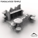 Tabletop Terrain Terrain Fungalwood Temple