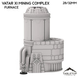 Tabletop Terrain Terrain Furnace / 28/32mm Vatar XI Mining Complex - Space Dwarf Terrain