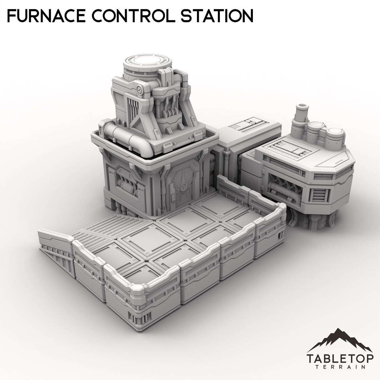 Tabletop Terrain Terrain Furnace Control Station