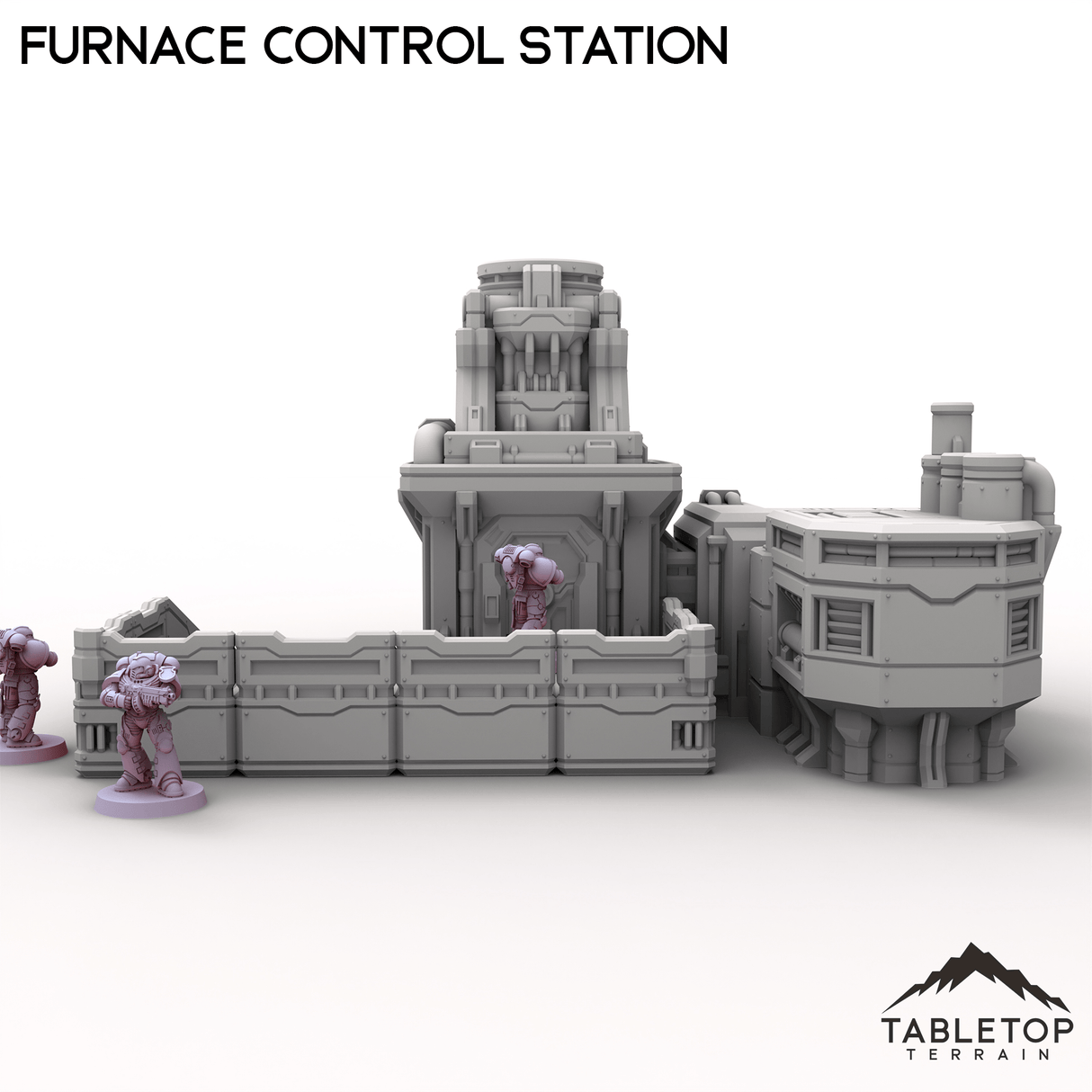 Tabletop Terrain Terrain Furnace Control Station