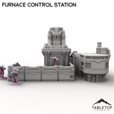 Tabletop Terrain Terrain Furnace Control Station