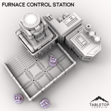 Tabletop Terrain Terrain Furnace Control Station