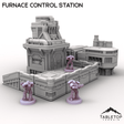 Tabletop Terrain Terrain Furnace Control Station