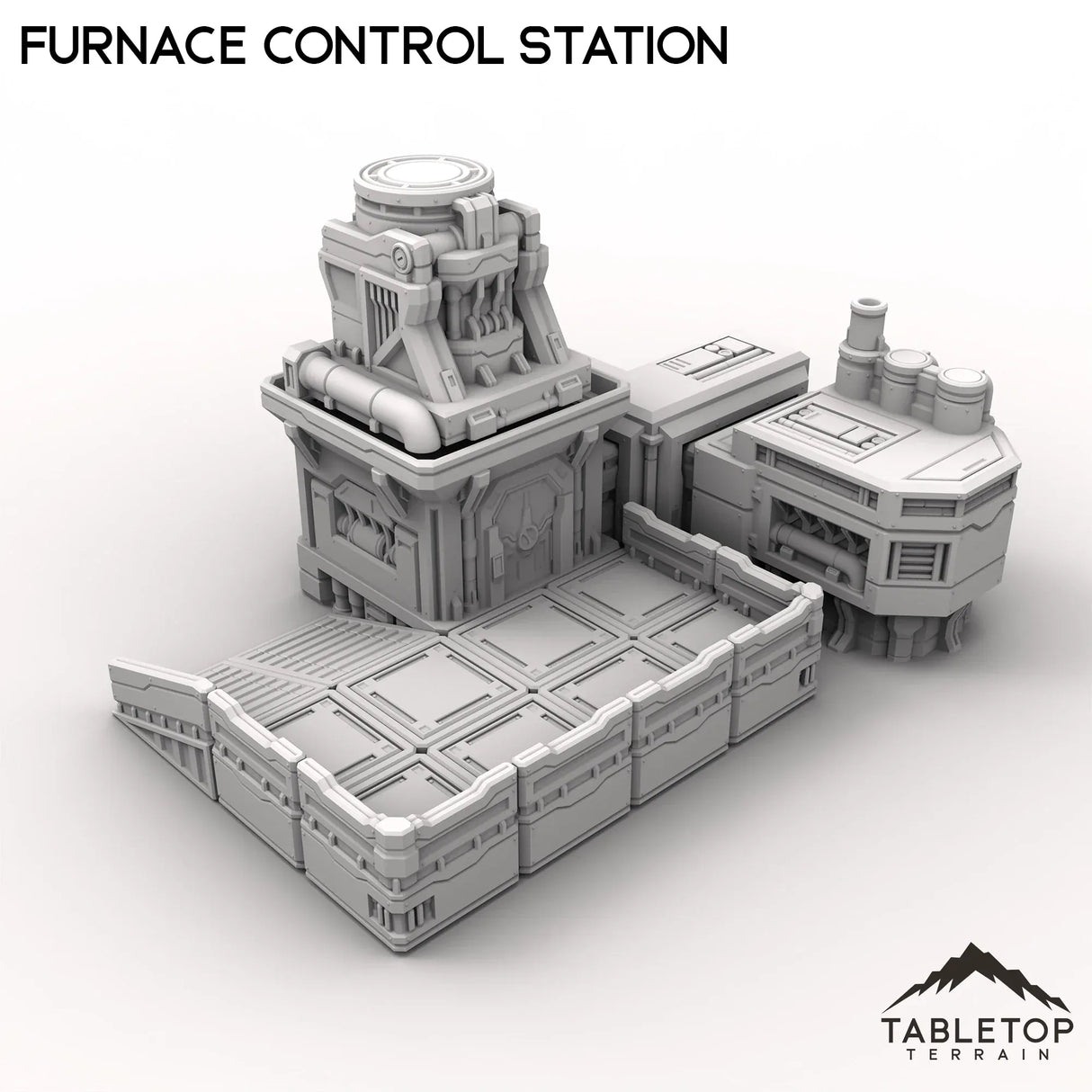 Tabletop Terrain Terrain Furnace Control Station