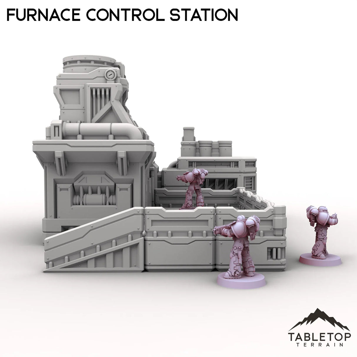 Tabletop Terrain Terrain Furnace Control Station
