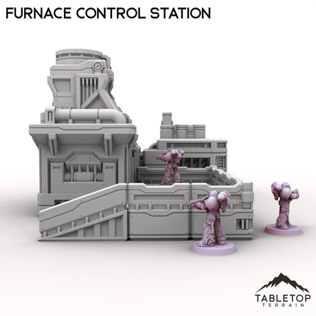 Tabletop Terrain Terrain Furnace Control Station