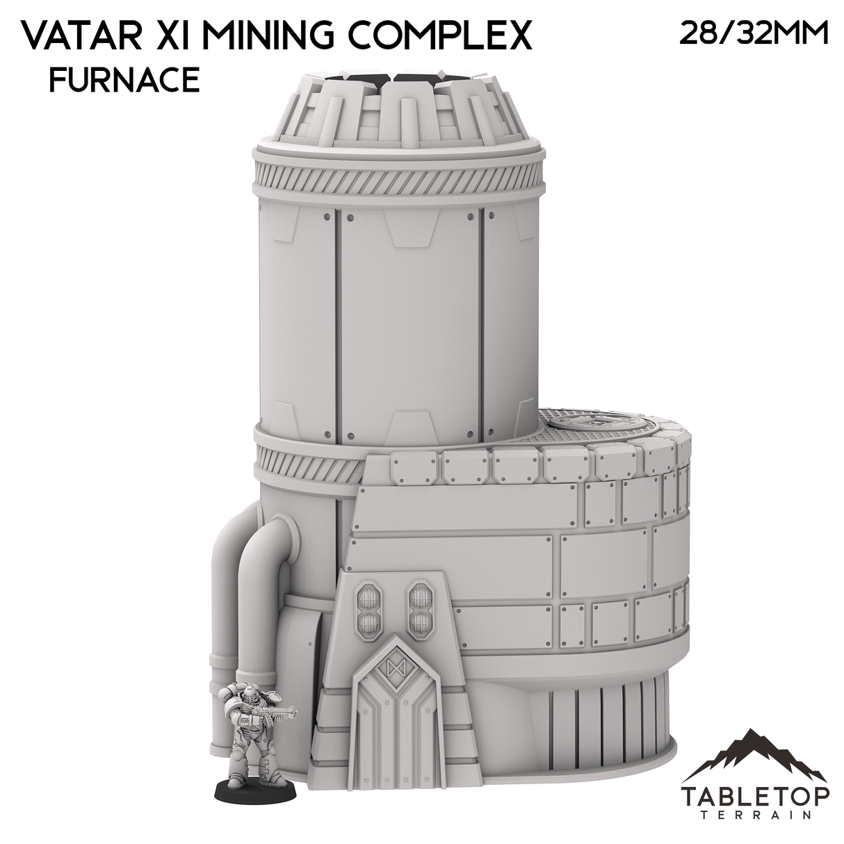 Tabletop Terrain Terrain Furnace - Vatar XI Mining Complex