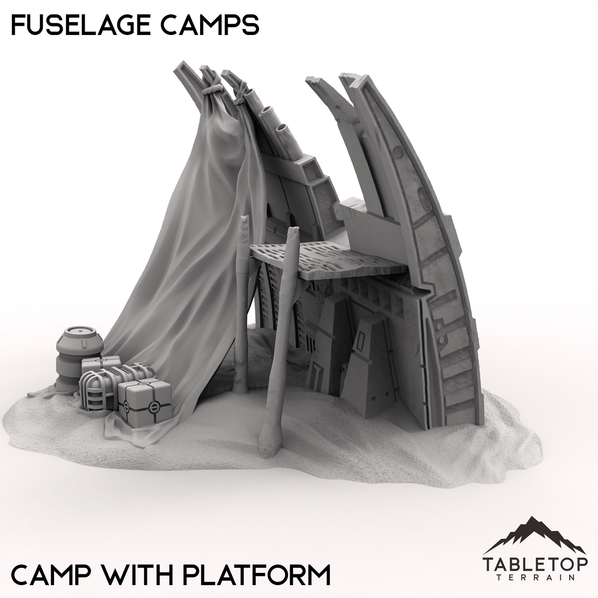 Tabletop Terrain Terrain Fuselage Camps