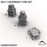 Tabletop Terrain Terrain G: Generatorium - Intact New Canterbury Core Set - 6mm