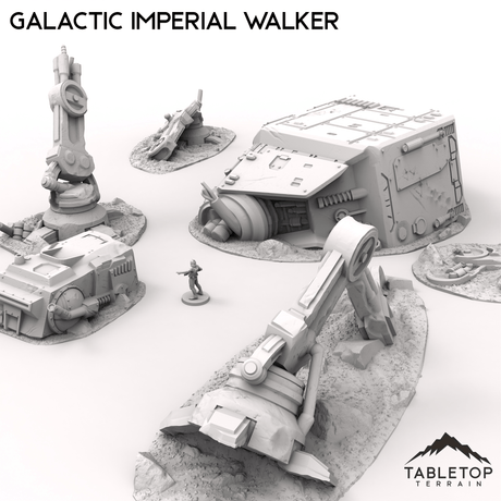 Tabletop Terrain Terrain Galactic Imperial Walker