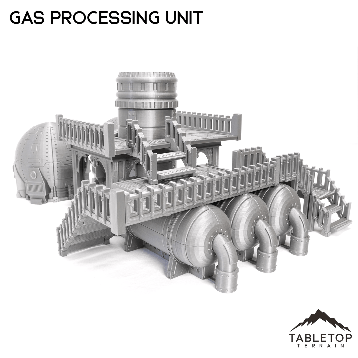 Tabletop Terrain Terrain Gas Processing Unit - Grimdark UnderNidus Terrain