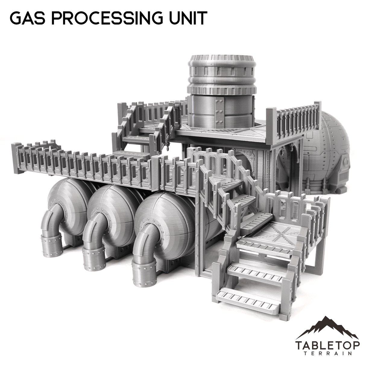 Tabletop Terrain Terrain Gas Processing Unit - Grimdark UnderNidus Terrain