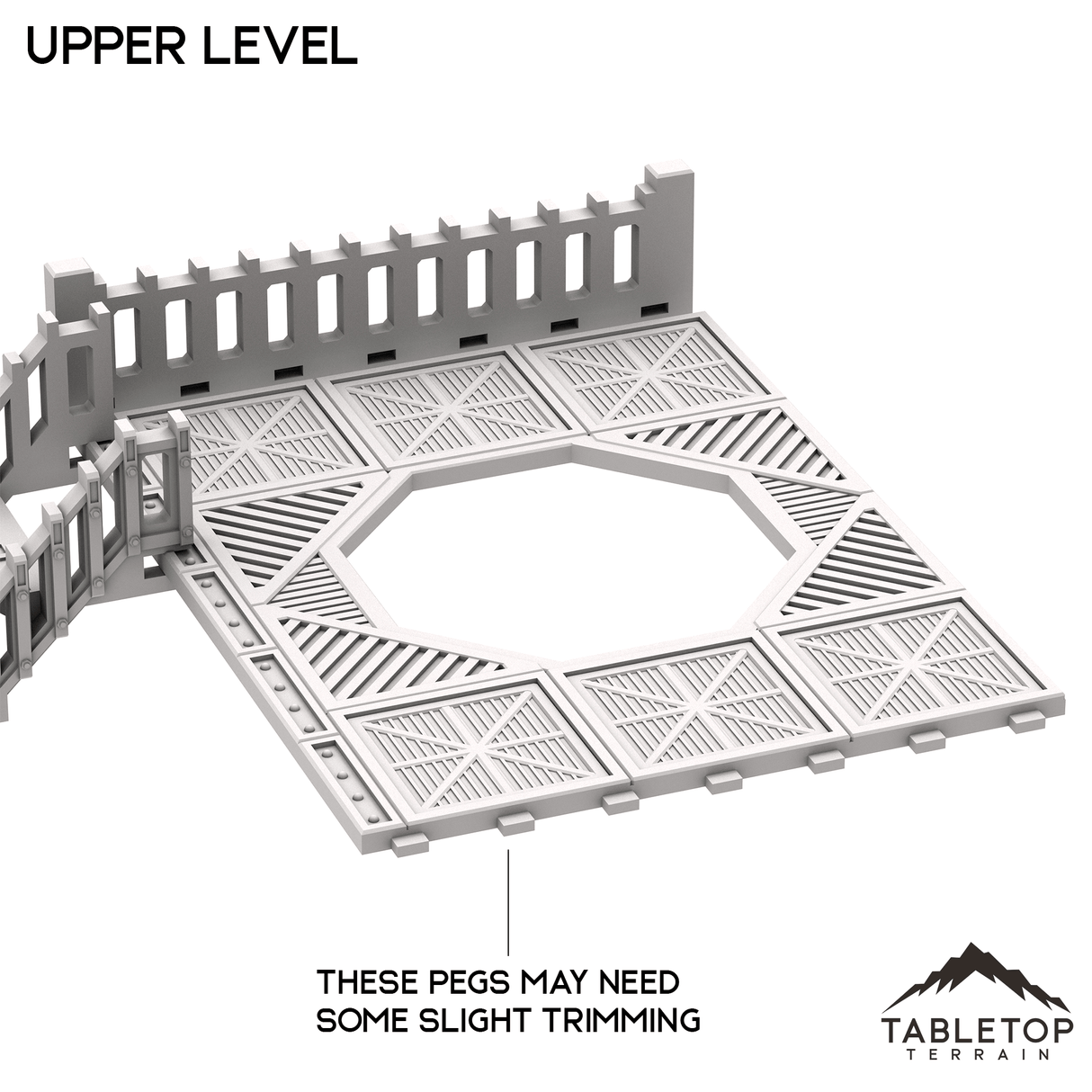 Tabletop Terrain Terrain Gas Processing Unit - Grimdark UnderNidus Terrain