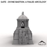 Tabletop Terrain Terrain Gate - Divine Bastion, a Failed Arcology