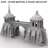 Tabletop Terrain Terrain Gate - Divine Bastion, a Failed Arcology