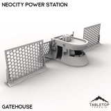 Tabletop Terrain Terrain Gatehouse / 32mm NeoCity Power Station