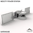 Tabletop Terrain Terrain Gatehouse / 32mm NeoCity Power Station