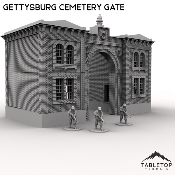 Tabletop Terrain Terrain Gettysburg Cemetery Gate