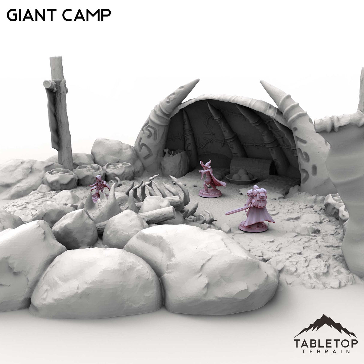 Tabletop Terrain Terrain Giant Camp