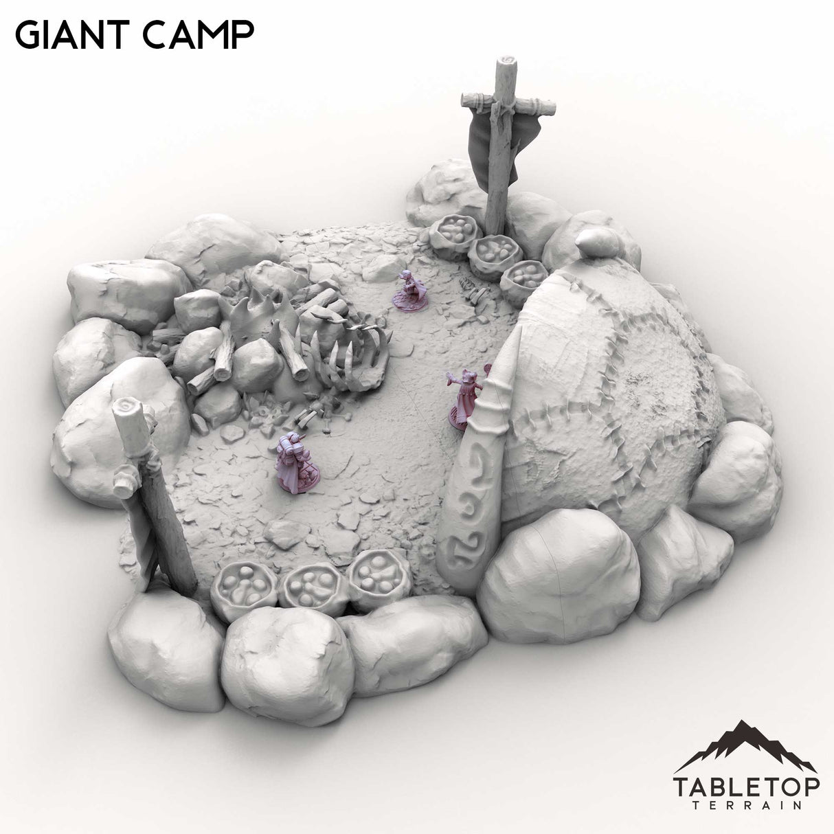 Tabletop Terrain Terrain Giant Camp