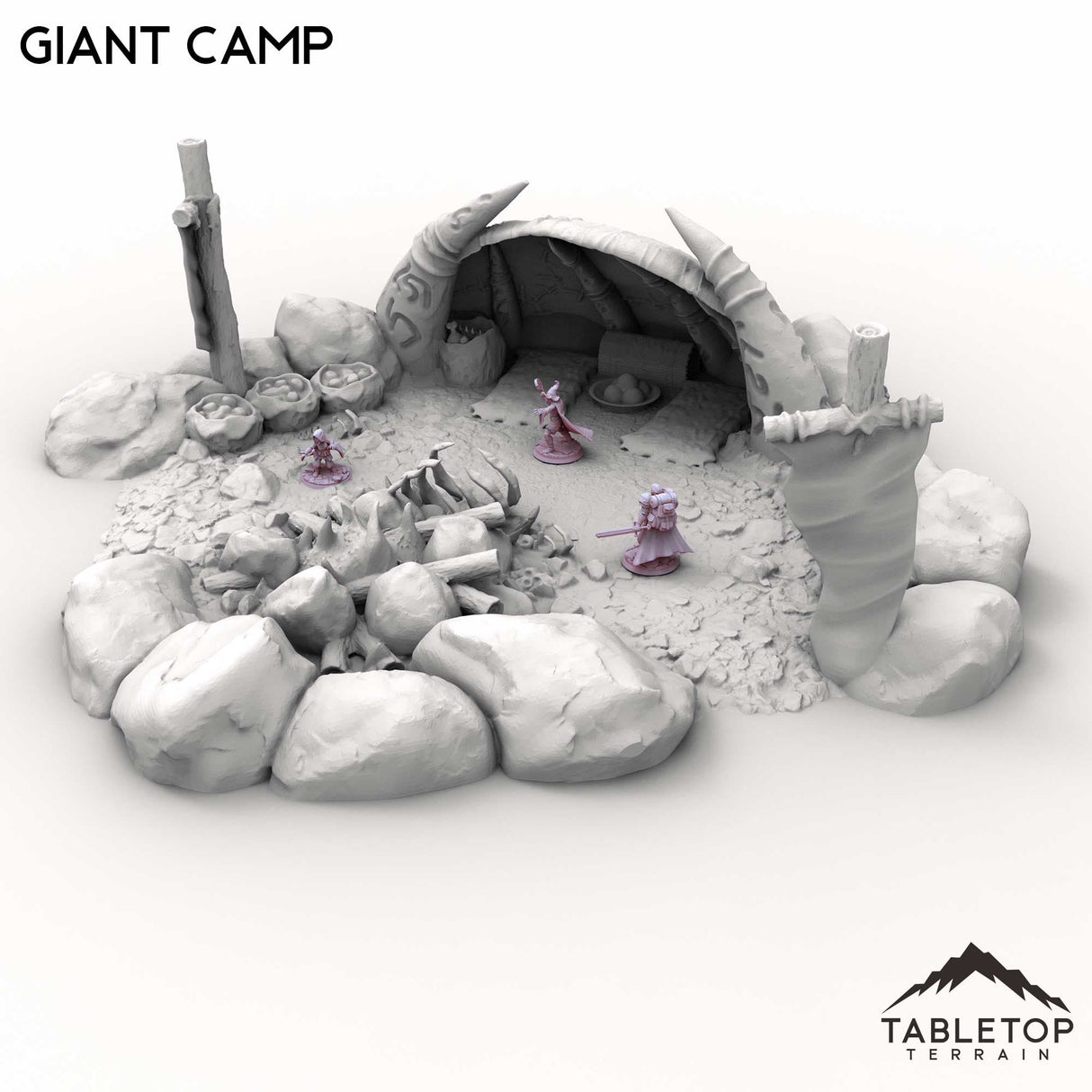 Tabletop Terrain Terrain Giant Camp