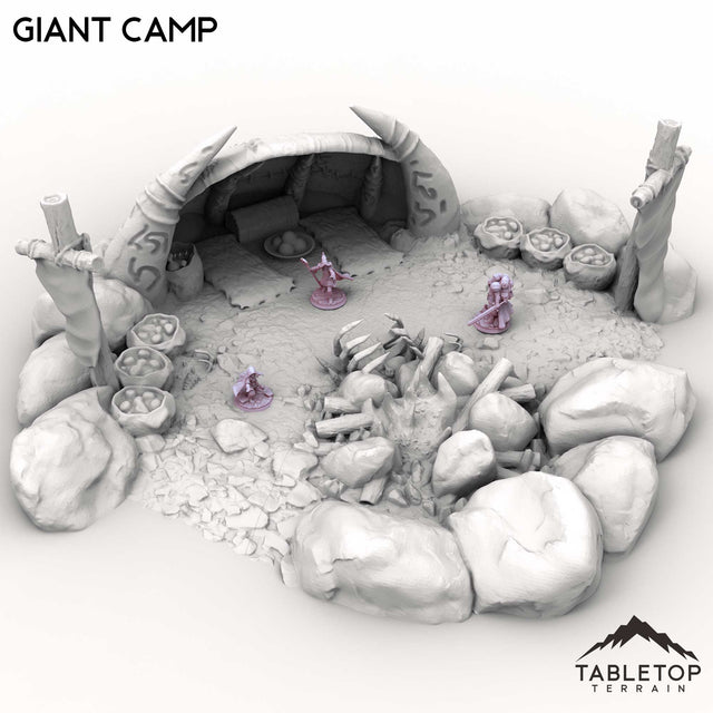 Tabletop Terrain Terrain Giant Camp