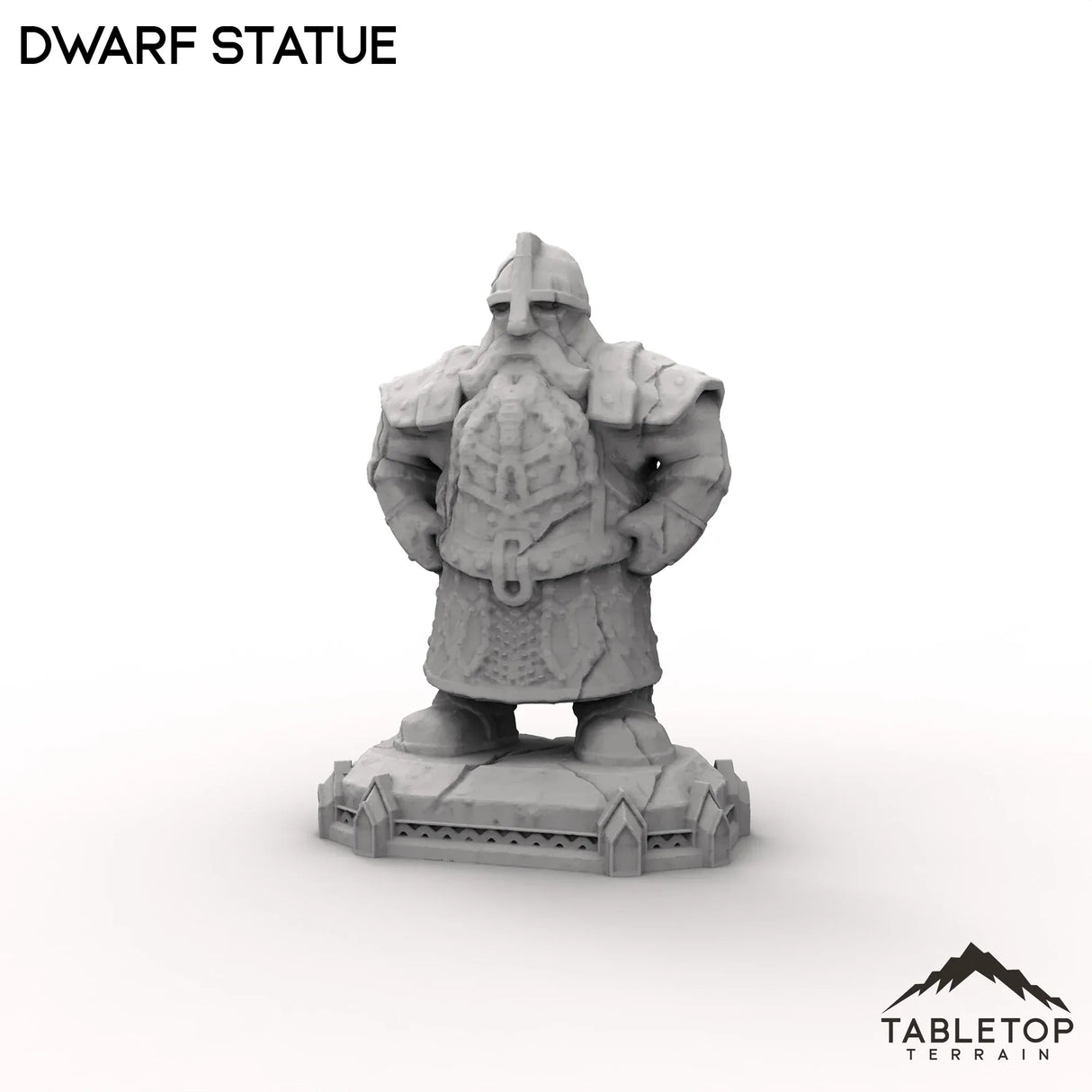 Tabletop Terrain Terrain Giant Dwarf Statue