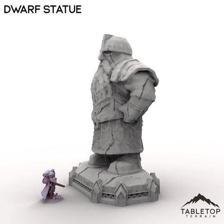 Tabletop Terrain Terrain Giant Dwarf Statue