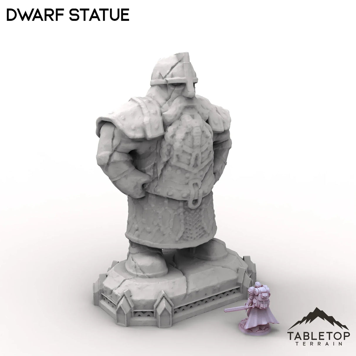 Tabletop Terrain Terrain Giant Dwarf Statue