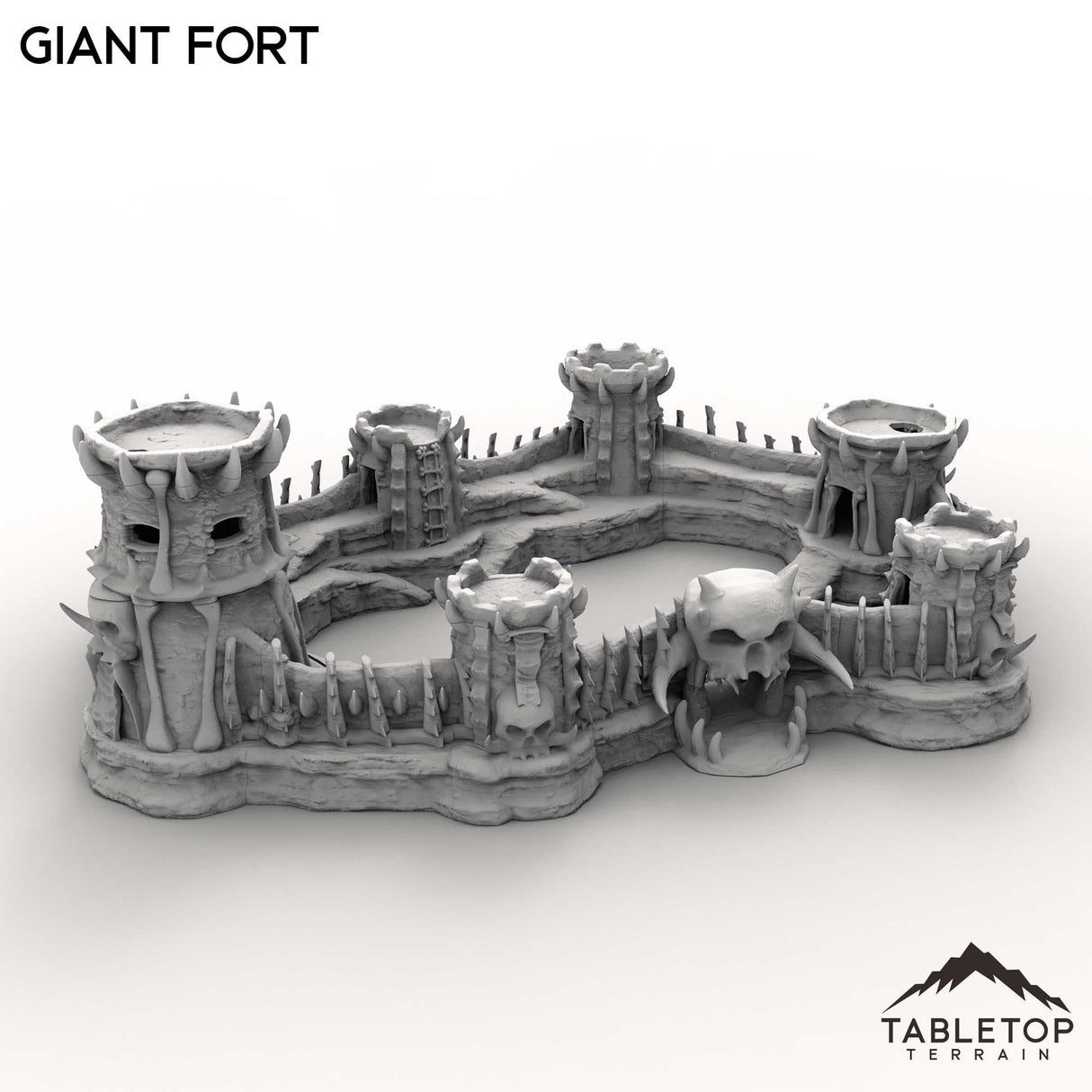 Tabletop Terrain Terrain Giant Fort