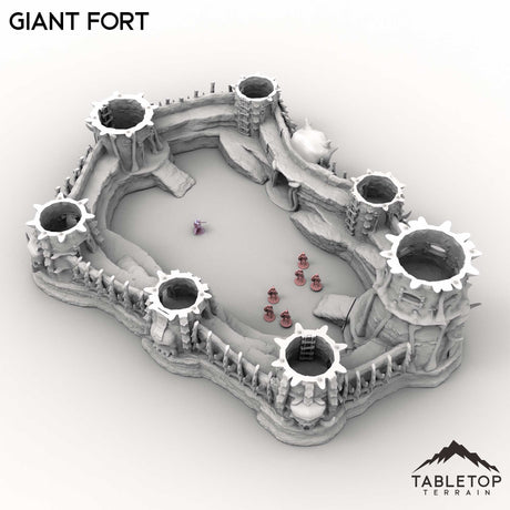 Tabletop Terrain Terrain Giant Fort