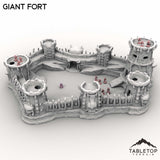 Tabletop Terrain Terrain Giant Fort