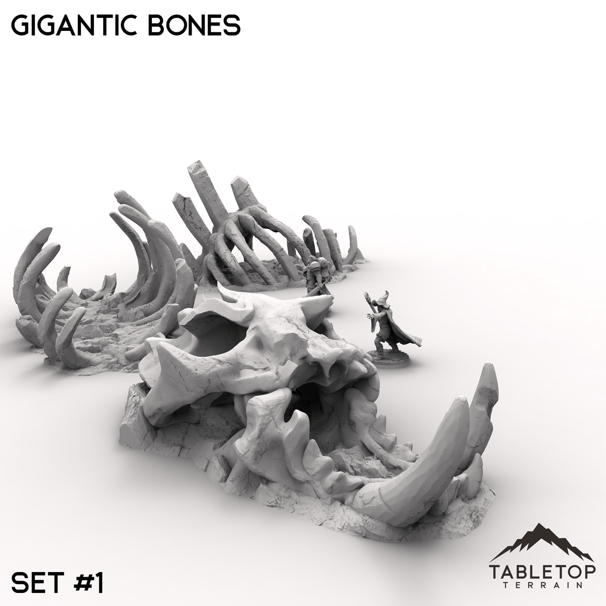 Tabletop Terrain Terrain Gigantic Bones