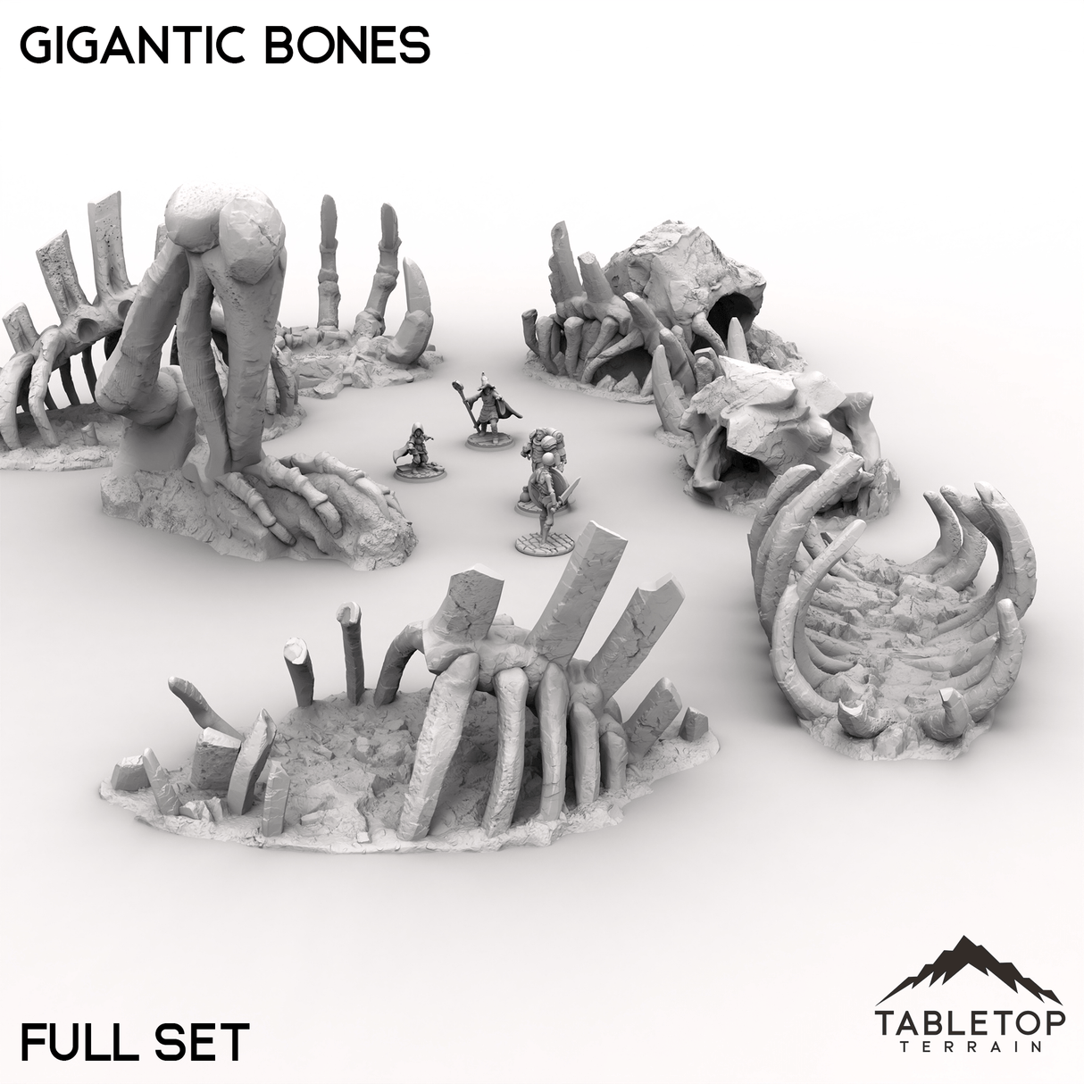 Tabletop Terrain Terrain Gigantic Bones