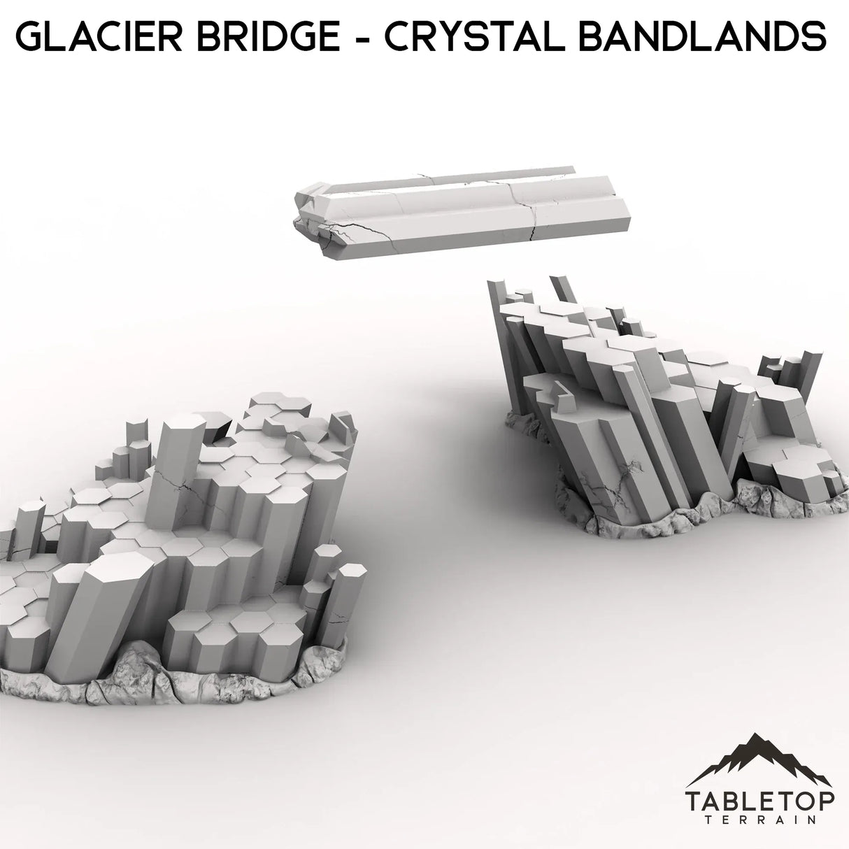 Tabletop Terrain Terrain Glacier Bridge - Crystal Bandlands
