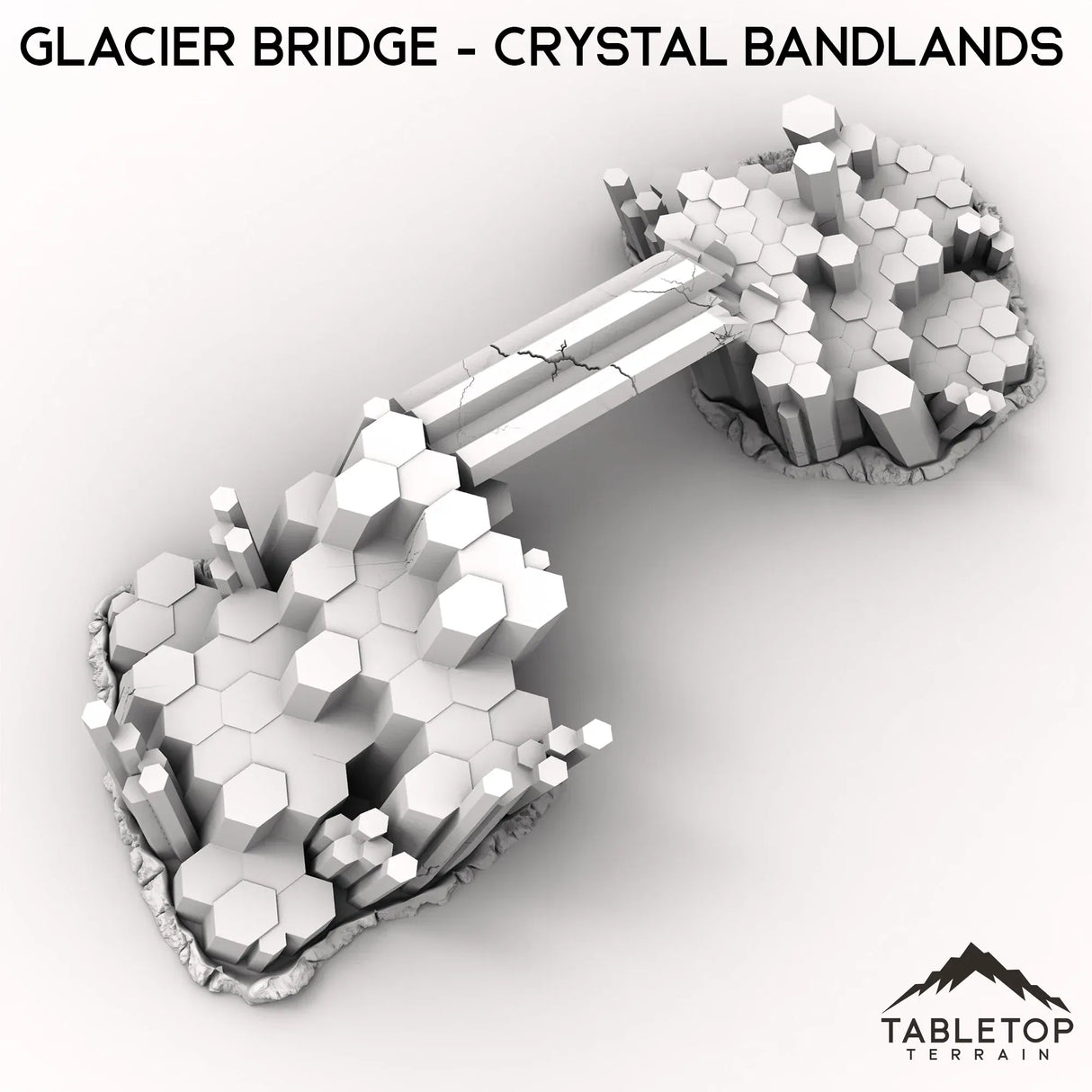 Tabletop Terrain Terrain Glacier Bridge - Crystal Bandlands