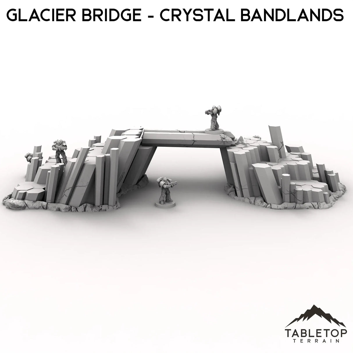 Tabletop Terrain Terrain Glacier Bridge - Crystal Bandlands