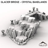 Tabletop Terrain Terrain Glacier Bridge - Crystal Bandlands