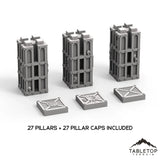 Tabletop Terrain Terrain Gothic Navy Boarding Actions Compatible Terrain Set