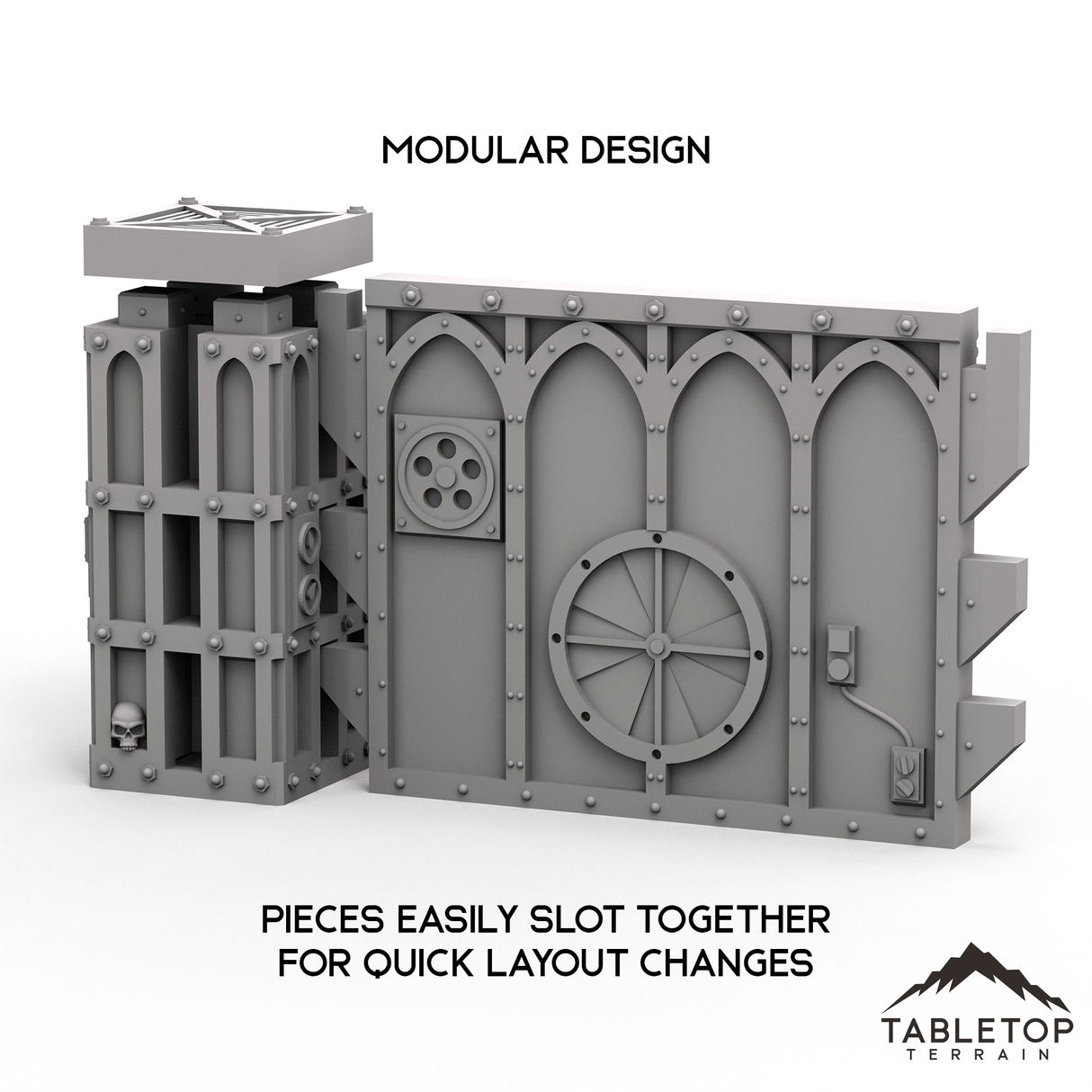 Tabletop Terrain Terrain Gothic Navy Boarding Actions Compatible Terrain Set