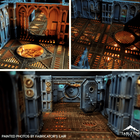 Tabletop Terrain Terrain Gothic Navy Boarding Actions Compatible Terrain Set