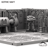 Tabletop Terrain Terrain Gothic Navy Boarding Actions Compatible Terrain Set