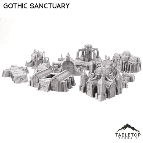 Tabletop Terrain Terrain Gothic Sanctuary 8mm Small Scale Terrain Pack
