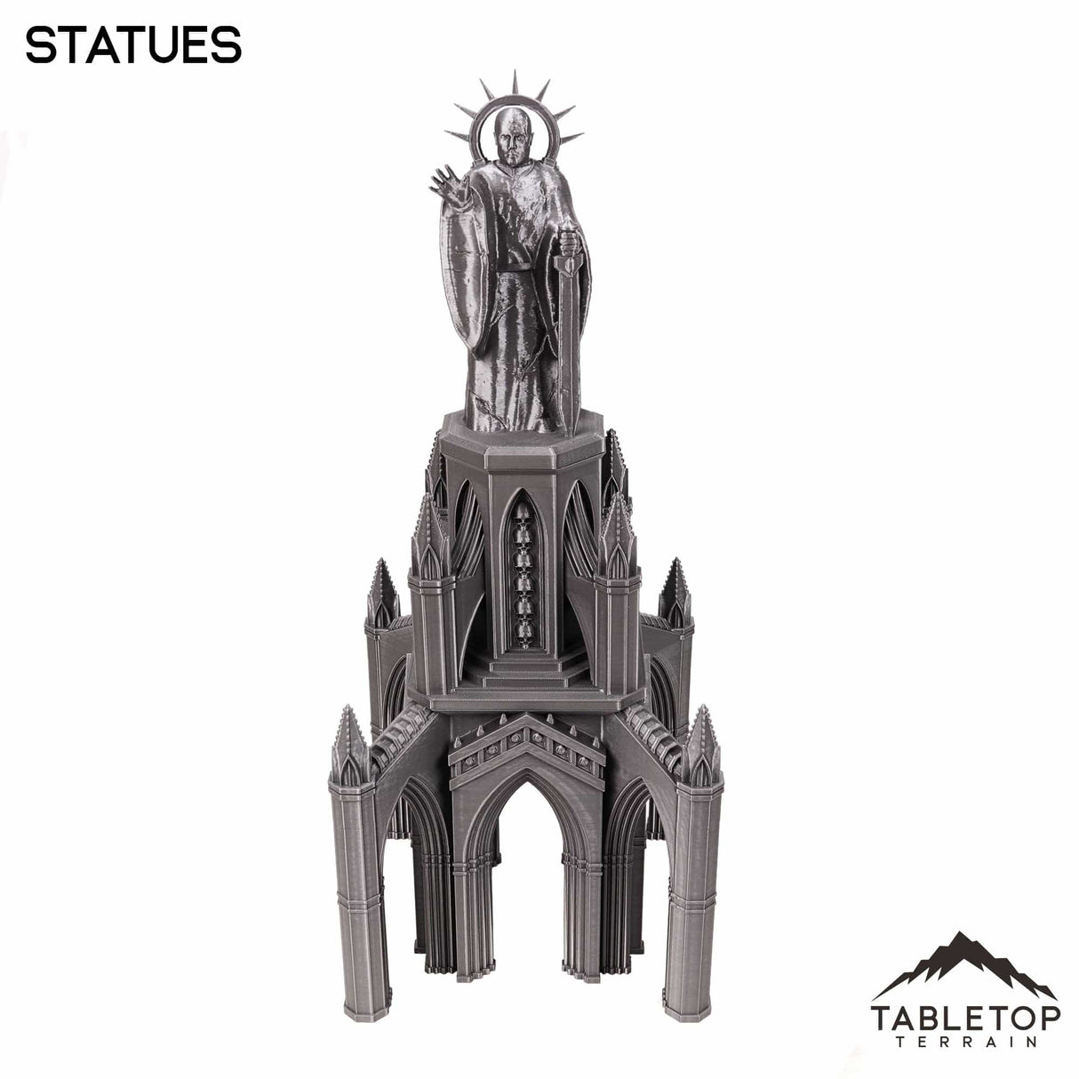 Tabletop Terrain Terrain Gothic Statues - Augusta, The Holy City