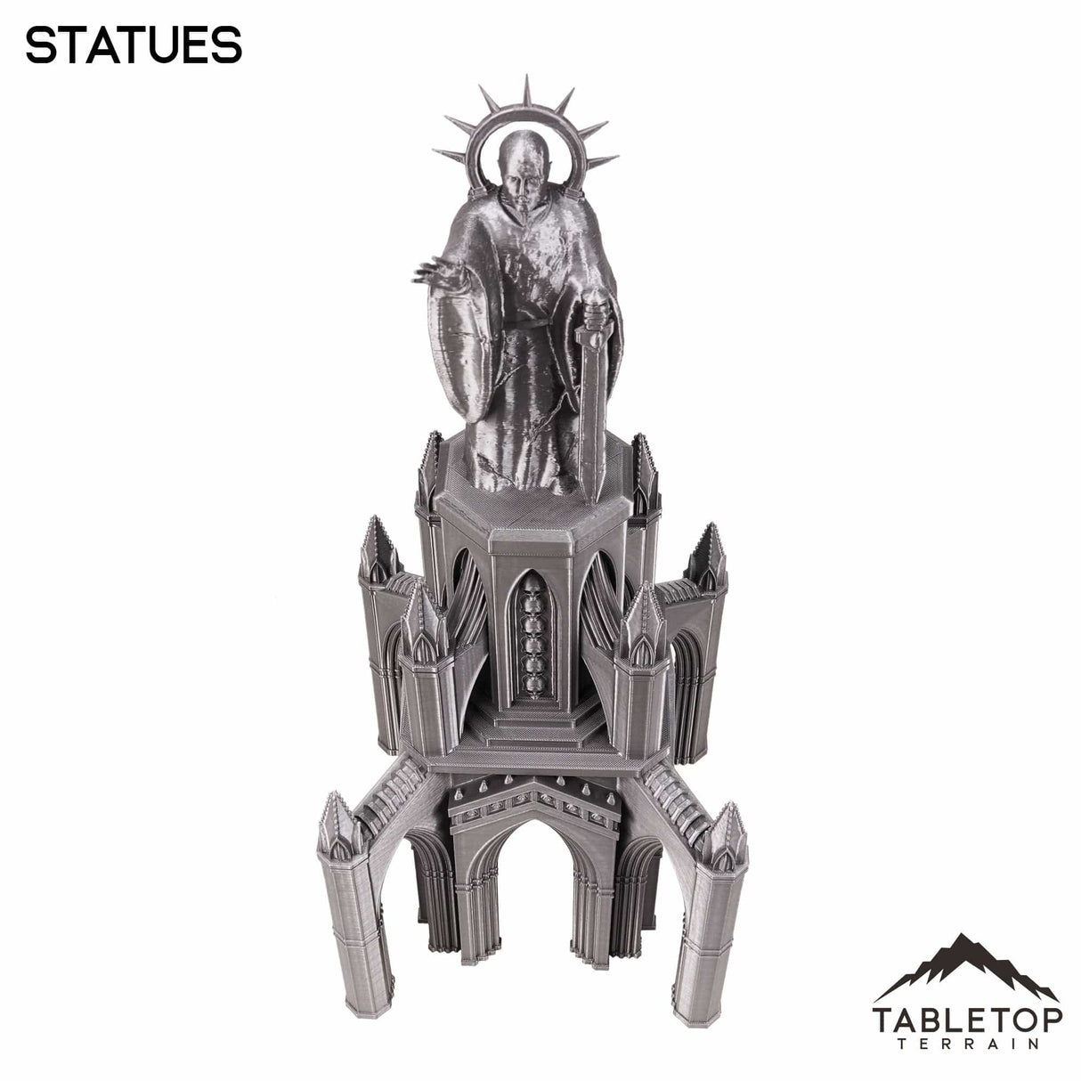 Tabletop Terrain Terrain Gothic Statues - Augusta, The Holy City