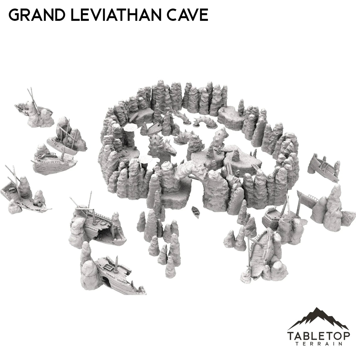 Tabletop Terrain Terrain Grand Leviathan Cave
