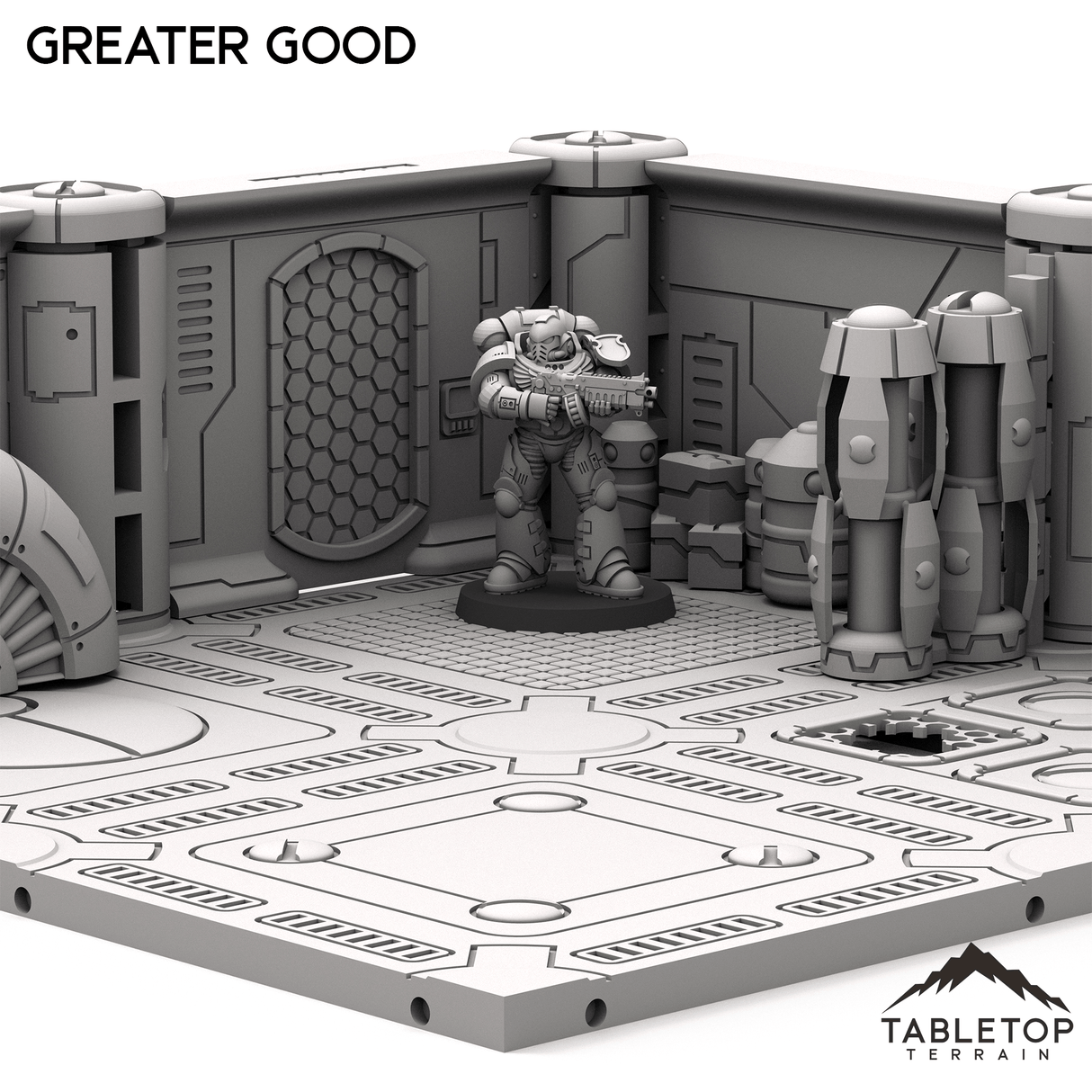 Tabletop Terrain Terrain Greater Good Boarding Actions Compatible Terrain Set