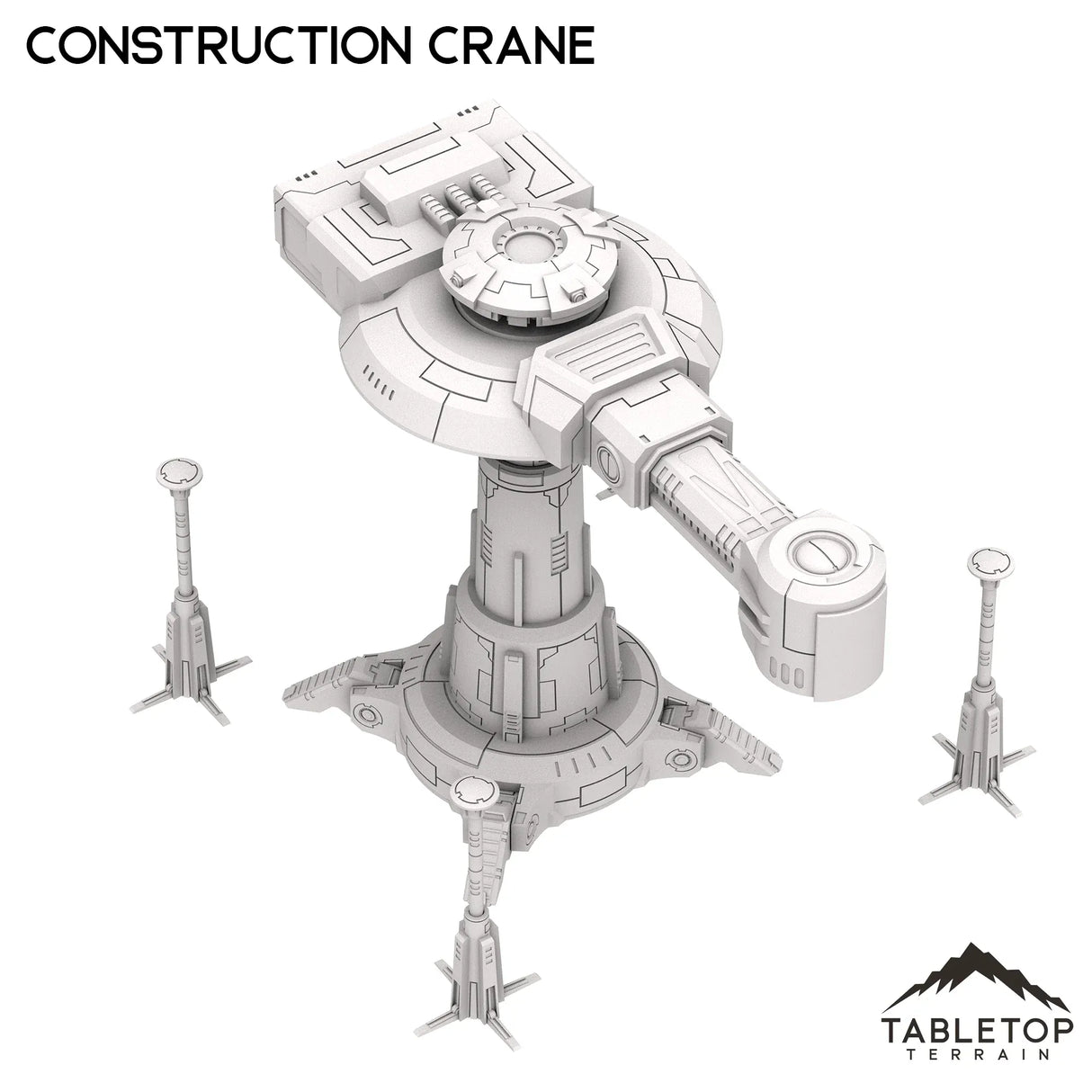 Tabletop Terrain Terrain Greater Good Construction Crane