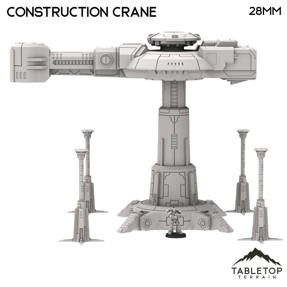 Tabletop Terrain Terrain Greater Good Construction Crane
