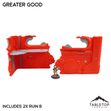 Tabletop Terrain Terrain Greater Good Foldable Multicolor 10e Tournament Terrain